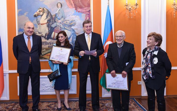 Церемония вручения литературной премии Посла России в Азербайджане - Sputnik Азербайджан