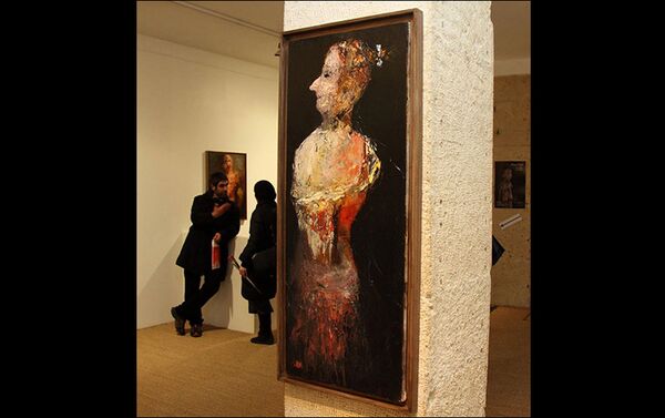 Нияз Наджафов выставил свои работы в известной галереи Парижа Schwab Beaubourg - Sputnik Азербайджан