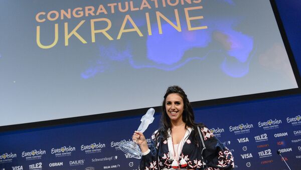 Победительница Евровидения-2016 украинская певица Джамала - Sputnik Азербайджан