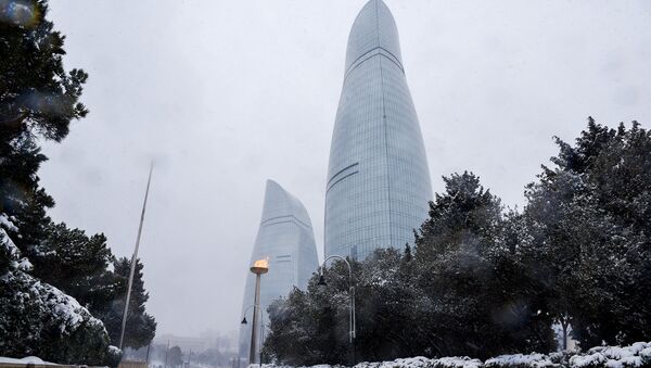 Зима в Баку, фото из архива - Sputnik Азербайджан