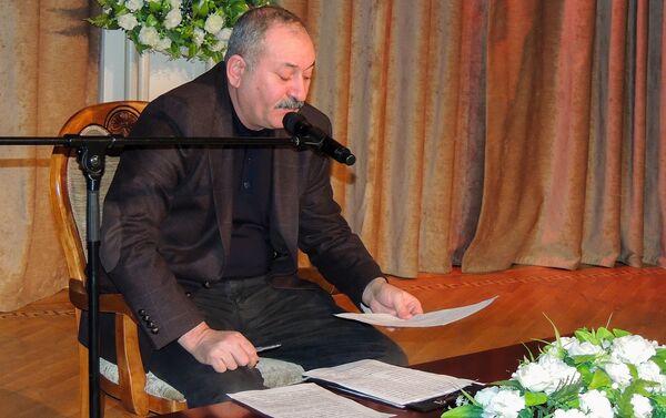 Мероприятие, посвященное 75-летию со дня рождения народного артиста Гамлета Ханызаде - Sputnik Азербайджан
