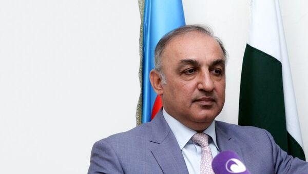 Посол Пакистана в Азербайджане Саид Хан Мохманд - Sputnik Азербайджан