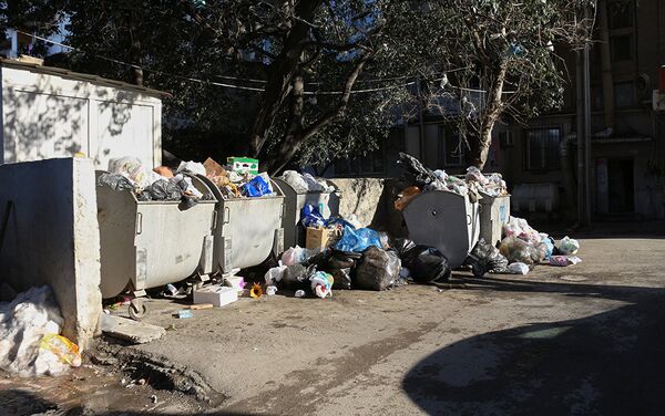 Дворовые мусоросборники должны контролироваться ЖЭУ - Sputnik Азербайджан
