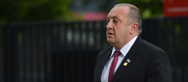 Президент Грузии Георгий Маргвелашвили Президент Грузии Георгий Маргвелашвили - Sputnik Азербайджан