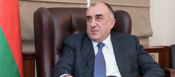 Глава МИД Азербайджана Эльмар Мамедъяров Глава МИД Азербайджана Эльмар Мамедъяров - Sputnik Азербайджан