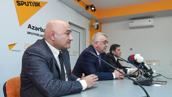 Встреча с журналистами на тему Азербайджано-российский диалог за 25 лет: акценты и перспективы - Sputnik Азербайджан
