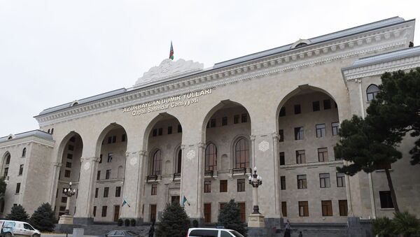 Административное здание ЗАО Азербайджанские железные дороги - Sputnik Азербайджан