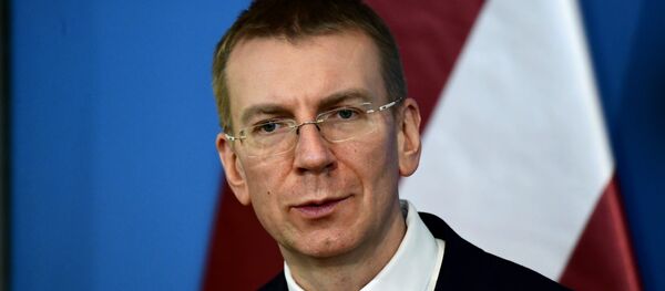 Министр иностранных дел Латвии Эдгар Ринкевичс, фото из архива - Sputnik Азербайджан