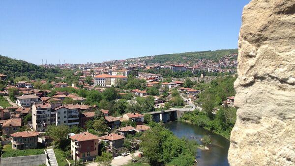 Вид на город Сараево, фото из архива - Sputnik Azərbaycan