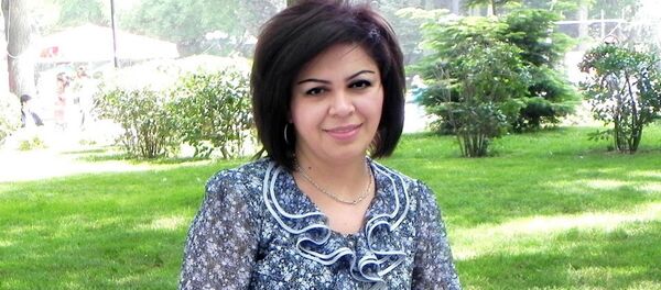 Yazıçı Rehyan Şıxlinskaya - Sputnik Азербайджан