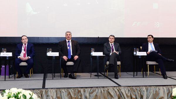Международная конференция, посвященная вопросам пользы для Азербайджана проведения крупномасштабных спортивных соревнований - Sputnik Азербайджан