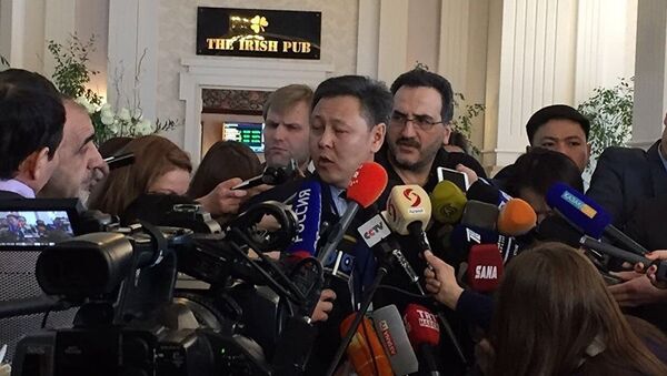 Директор департамента Азии и Африки министерства иностранных дел РК Айдарбек Туматов - Sputnik Азербайджан