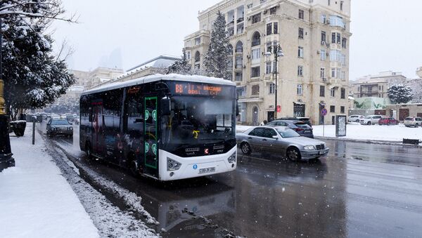 Автобус в Баку - Sputnik Азербайджан