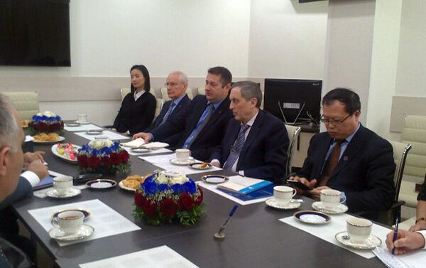 В ходе деловой встречи состоялся обмен мнениями по важным вопросам - Sputnik Азербайджан