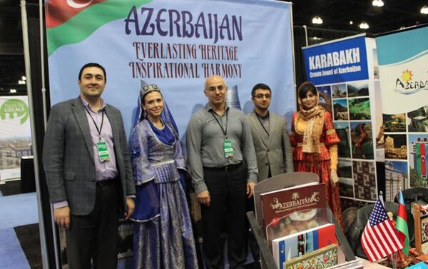 Азербайджан был успешно представлен на международной выставке Лос-Анджелес: путешествия и приключения в Лос-Анджелесе - Sputnik Азербайджан