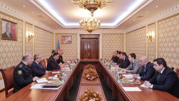 Обсуждены вопросы развития сотрудничества между правоохранительными органами Азербайджана и Украины - Sputnik Азербайджан