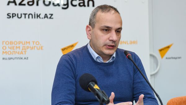 Пресс-конференция на тему Каким будет курс маната в ближайшее время - Sputnik Azərbaycan