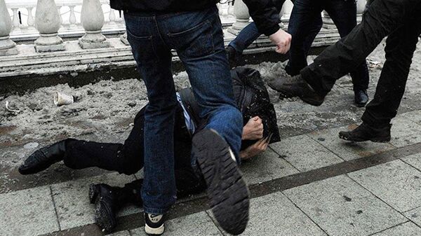 Избиение, фото из архива - Sputnik Азербайджан