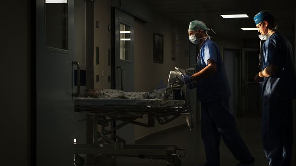 Реанимация в кардио-хирургическом отделении лечебно-реабилитационного комплекса, фото из архива - Sputnik Азербайджан