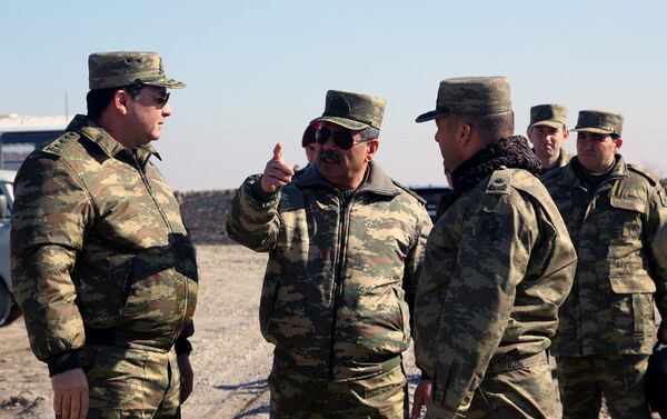 Министр обороны АР Закир Гасанов отразил диверсию противника - Sputnik Азербайджан