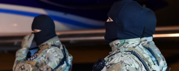 Сотрудники Службы государственной безопасности Азербайджана, фото из архива Сотрудники Службы государственной безопасности Азербайджана, фото из архива - Sputnik Азербайджан