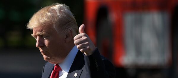 Президент США Дональд Трамп - Sputnik Азербайджан