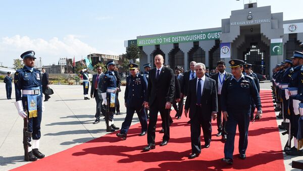 Завершен визит президента Ильхама Алиева в Пакистан - Sputnik Азербайджан