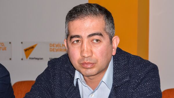 Заместитель генерального директора информационного агентства Trend Эльчин Гусейнов - Sputnik Азербайджан