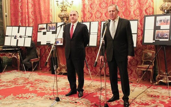 Выставка, приуроченная к 25-летию дипломатических отношений Азербайджана и России - Sputnik Азербайджан