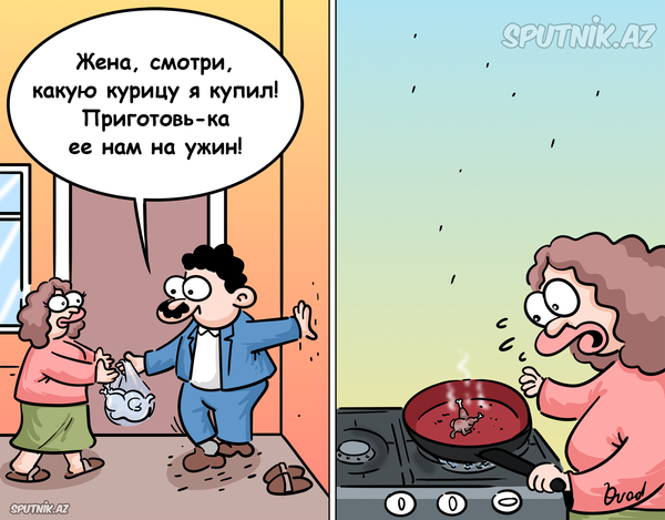 Осторожно: курица Осторожно: курица - Sputnik Азербайджан