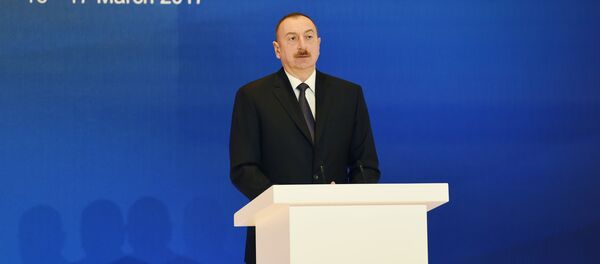 Ильхам Алиев принял участие в открытии V Глобального Бакинского Форума - Sputnik Азербайджан