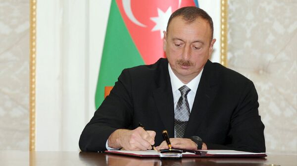 Azərbaycan Respublikasının Prezidenti İlham Əliyev - Sputnik Azərbaycan