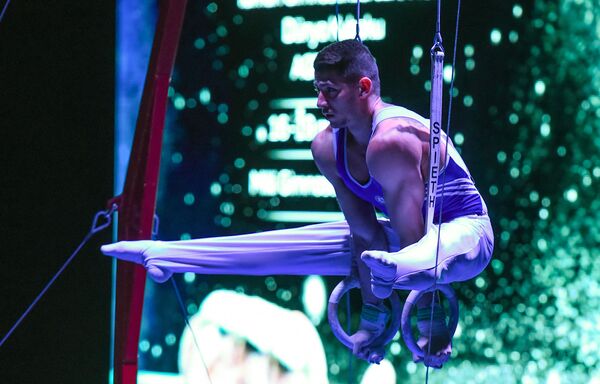 Открытие Кубка мира по спортивной гимнастике серии FIG в Баку - Sputnik Азербайджан