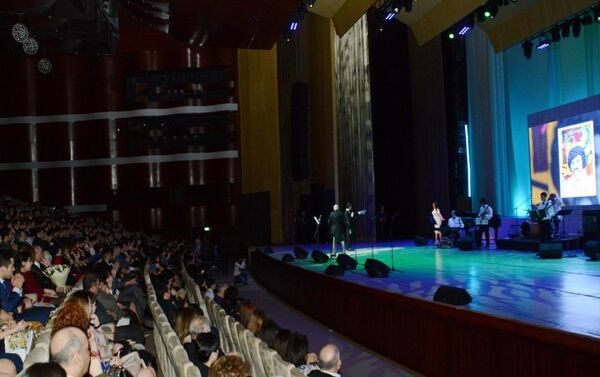 Во Дворце Гейдара Алиева отметили 77-летие известного джазового композитора - Sputnik Азербайджан