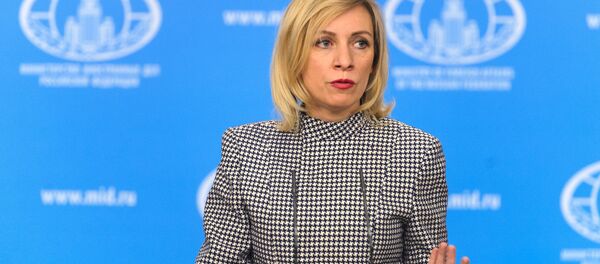 Брифинг официального представителя МИД России М. Захаровой Брифинг официального представителя МИД России М. Захаровой - Sputnik Азербайджан