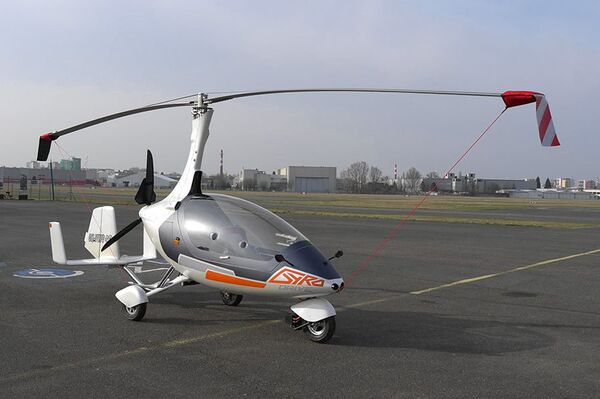 Чешский гироплан Gyrodrive - Sputnik Азербайджан