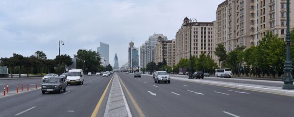 Проспект Гейдара Алиева в Баку, фото из архива - Sputnik Азербайджан