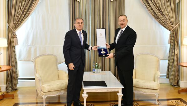 Ильхам Алиев принял посла Сербии в Азербайджане - Sputnik Азербайджан