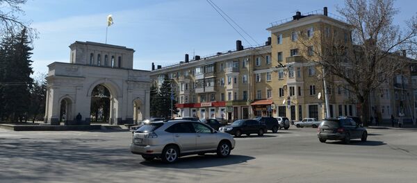 Триумфальная арка (Тифлисские ворота) в Ставрополе, фото из архива - Sputnik Азербайджан