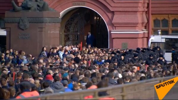 LIVE: Акции памяти погибших при теракте в Санкт-Петербурге - Sputnik Азербайджан
