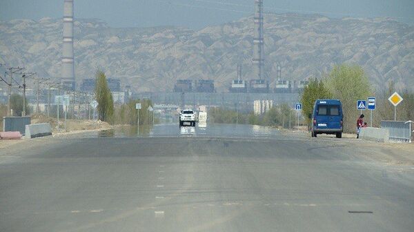 Завершающий этап работ по реконструкции участка автодороги Мингячевир-Бахрамтепе - Sputnik Азербайджан