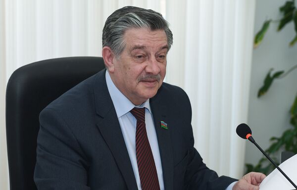 Депутат Милли Меджлиса АР Михаил Забелин Депутат Милли Меджлиса АР Михаил Забелин - Sputnik Азербайджан