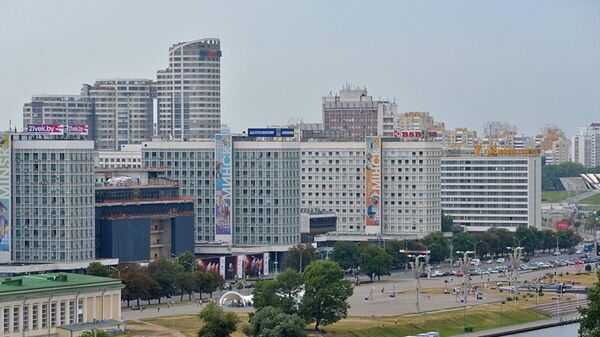 Вид на город Минск - Sputnik Азербайджан