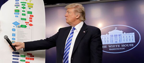 Президент США Дональд Трамп, фото из архива - Sputnik Азербайджан