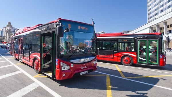 Автобусы ООО BakuBus - Sputnik Азербайджан