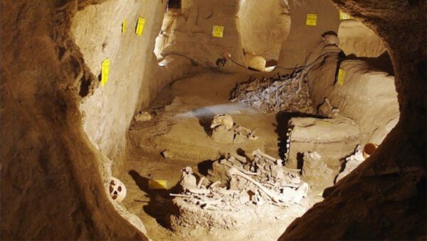 Подземный город возраст которого насчитывает 2 000 лет, фото из архива - Sputnik Азербайджан