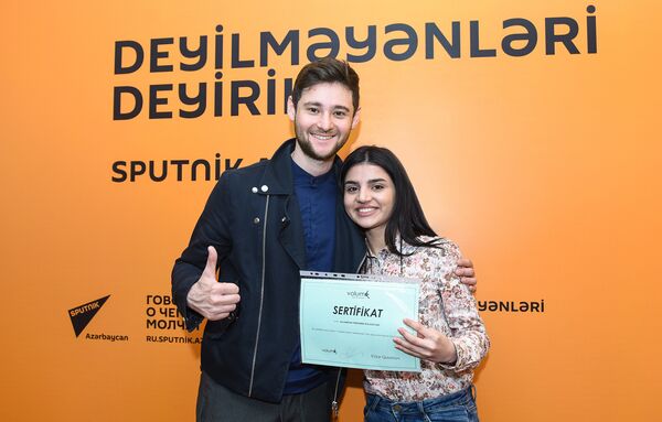 Азербайджанские звезды с участниками Ты супер! на площадке Sputnik Азербайджан - Sputnik Азербайджан