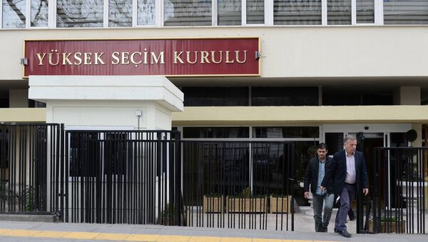 Türkiyə Ali Seçki Komissiyasının binası - Sputnik Azərbaycan