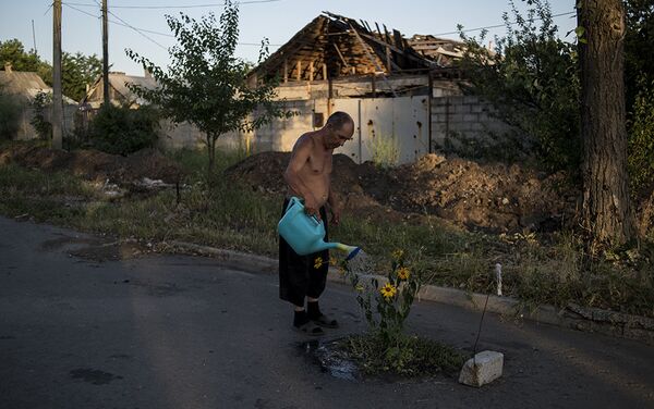 Фотопроект фотографа Валерия Мельникова Черные дни Украины - Sputnik Азербайджан