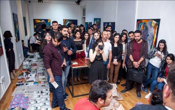 ADO Theatre Collectivenin binasında kitab festivalı keçirilib - Sputnik Azərbaycan